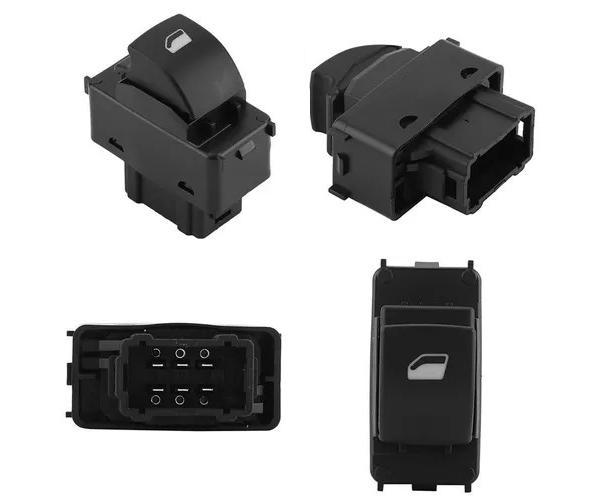 INT P/VIDRO ELETRICO PEUGEOT 207/CITROEN C3 2011 A 2017 AIRCROSS 2012/2018 SIMPLES