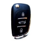 Carcaça Chave Canivete C/ 3 Pontos Citroen/Peugeot