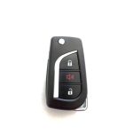 Carcaça Chave Canivete C/3 Pontos Toyota Hyllux