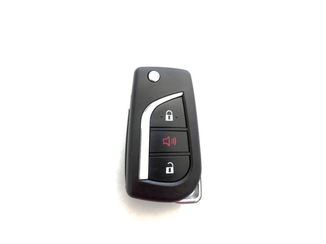 Carcaça Chave Canivete C/3 Pontos Toyota Hyllux