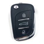 Chave Canivete Kd900 3 Pontos Peugeot/Citroen