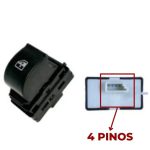 Interruptor Vidro Eletrico Argo Cronos Strada Nova Simples