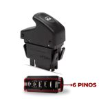 Interruptor Vidro Elétrico Clio 6 Pinos