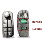 Interruptor Vidro Eletrico Com Retrovisor Mb Axor Atego Actros