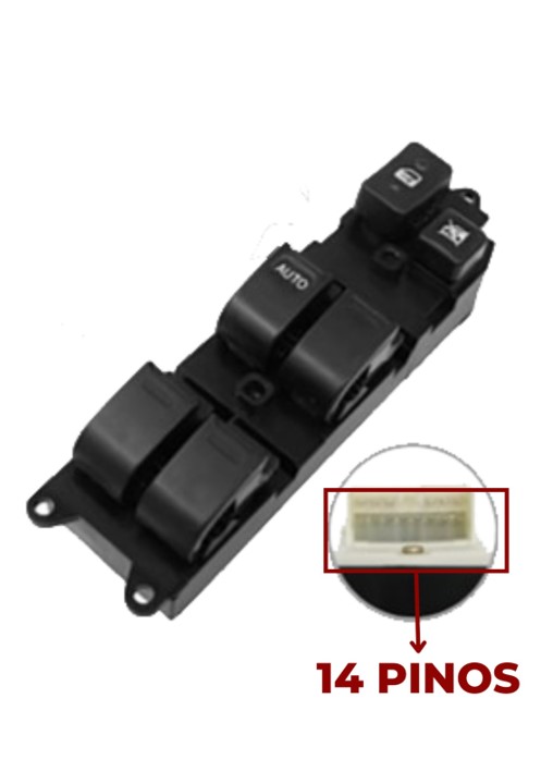 Interruptor Vidro Eletrico Corolla 1998 a 2002 Hilux Sw4 1998 à 2004