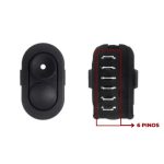 Interruptor Vidro Elétrico Corsa 6 Pinos