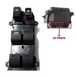 Interruptor Vidro Elétrico CRV New Fit City Quádruplo