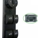 Interruptor Vidro Eletrico Focus 2009 a 2013 Quadruplo (14 Pinos)