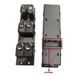 Interruptor Vidro Eletrico Hb20 Quadruplo 18 Pinos