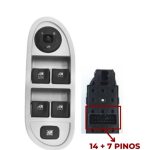 Interruptor Vidro Eletrico Jac Motors Qj3 11 a 13 Quadruplo 14+7 Pinos
