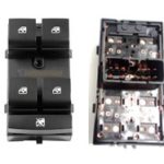 Interruptor Vidro Eletrico Onix Cobalt Led Azul (Alta Tensão) Quadruplo