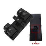 Interruptor Vidro Elétrico Pálio Novo Idea Quádruplo Botão Resistível