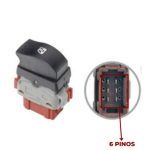 Interruptor Vidro Eletrico Renault Master 01 a 13 Simples
