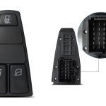 Interruptor Vidro Eletrico Volvo Fh Nh Desembaçador Duplo