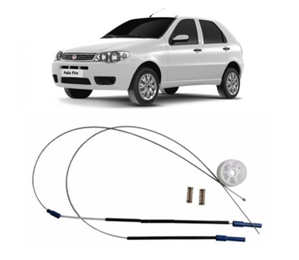 Kit Reparo Vidro Elétrico 4 Portas Dt(Motor Cebi)