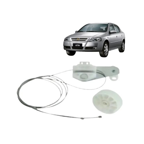 Kit Reparo Vidro Elétrico Astra Traseiro Completo L/E