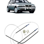 Kit Reparo Vidro Elétrico Gol Giii 4pt Dt (Conduíte Maior)