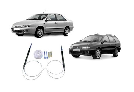 Kit Reparo Vidro Elétrico Marea Traseiro