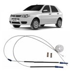 Kit Reparo Vidro Elétrico Pálio 4 Portas Dt(Motor Mabuchi)