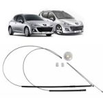 Kit Reparo Vidro Elétrico Peugeot 207 4 Portas Dianteiro(2 Cabos)