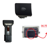 INT P/VIDRO ELETRICO GOL GVI/VOYAGE GVI PAINEL BLOQUEIO 6 PINOS