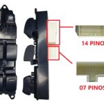 INT P/VIDRO ELETRICO TOYOTA COROLLA QUADRUPLO 98...02